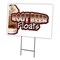 Signmission Root Beer Float Yard Sign & Stake outdoor plastic coroplast window, C-1216-DS-Root Beer Float C-1216-DS-Root Beer Float - alternate 1